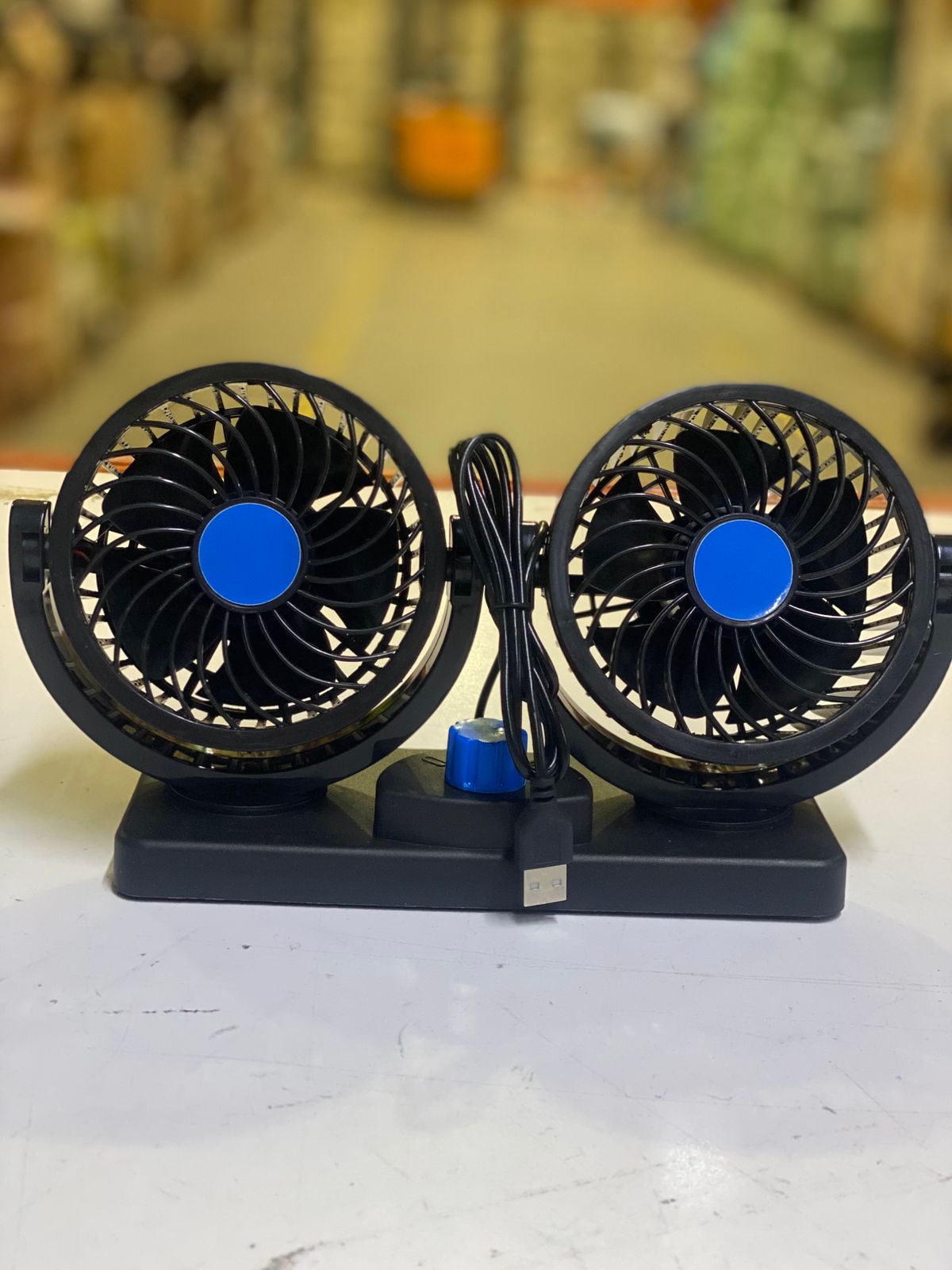 Miniatura 2 de VENTILADOR DOBLE PARA COCHE